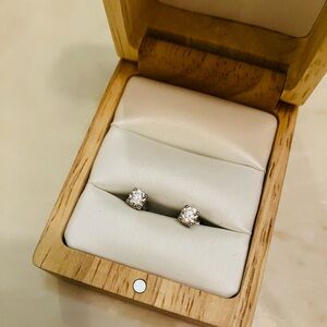 1/2 carat Lab Grown Diamond Studs